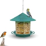 Mobiclinic®, Vogelfutterhaus Hängend, für den Außenbereich, 1,2L...