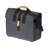 Basil Unisex – Erwachsene Urban Dry Business Fahrradtasche, Charcoal...