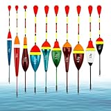 ZesNxj Posen Angeln Set - 10 Stück Hochwertige Angelposen für Forellen...