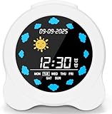 Yissvic Kinderwecker Schlaftrainer Kinder mit Snooze-Funktion 2...