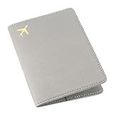 ILIYAH Reisepass hülle Reisemappe Reisepasshülle PU Leder Passport Holder...