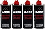 Zippo Gas Benzin/Oil zum Nachfüllen (4X Zippo Benzin/Oil 125ml)