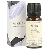 Nikura Zitronenöl - 10ml | Ätherisches Öl | 100% reines natürliches Öl...