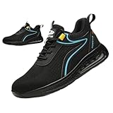 KYOESCAI Sicherheitsschuhe Herren Leicht Sportlich Atmungsaktiv...