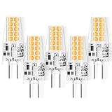 MUSUNIA g4 LED Lampen - 3W Birnen 3000K Warmweiß 300lm, Ersatz für 30W...