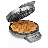 Princess Waffeleisen 132380, mit Herzwaffelform, 1200 Watt, 0,85m...