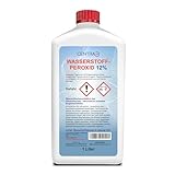 Centra24 Wasserstoffperoxid 12%, 1 Liter, Immer Frisch, technisch, Oxydator...