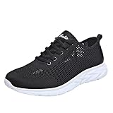 Leichte Sportschuhe Herren Luftdurchlässig Laufschuhe Mesh Walkingschuhe...