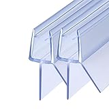 KOOBON Duschdichtung 2 x 80cm Duschdichtungen für Duschtüren 4mm 5mm 6mm...