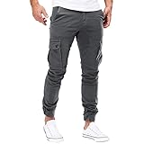 Jogginghose für Herren, Fitnesshose, Herren-Jogginghose, schmale Passform,...