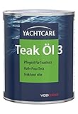 Yachtcare Teaköl 1L - Hochwertiges Holzöl mit UV-Schutz für Teakholz im...