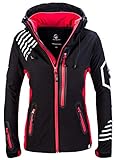 Rock Creek Damen Softshell Jacke Windbreaker Regenjacke Übergangsjacke...