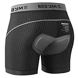 NOOYME Fahrradhose Herren Radunterhose Herren Schnelltrockende Radlerhose...