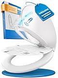 LOBENSWERK Toilettendeckel mit Kindersitz [Einfache Montage] Oval,...