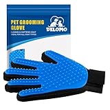 Tierhaarentferner Handschuh – Sanfte Fellpflegehandschuh, Effizienter...