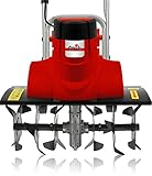 Grizzly Tools Elektro Motorhacke, 45 cm Arbeitsbreite, 2 Breiten...