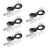 AYWHP 5PCS LJ12A3-4-Z/BX Induktiver Näherungssensor NPN 3-Leiter 6-36V DC,...