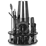 20-teiliges Cocktail-Shaker-Set, Edelstahl-Barkeeper mit Rührlöffel,...