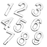 Fiween Nummernschild, Kunststoff, massives Metall, selbstklebend,...