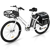 EVERCROSS Elektrofahrräder Erwachsene, 26 Zoll E-Bike - 250W Motor, 36V...