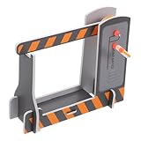 JUMPLAWN 2 Stück Teiliges Modell von Bahnübergang mit Hebel...