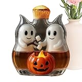 Whiskykaraffe für Halloween – lustige Weinflasche aus Glas, dekorative...