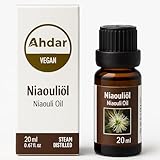 Premium Niaouliöl 20 ml, 100% naturrein, ohne Zusatzstoffe & kaltgepresst...