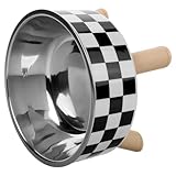 HANABASS Erhöhter Katzennapf mit Nackenschutz Großer Edelstahl Futternapf...