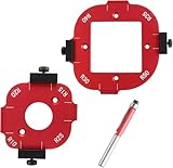 KEWAYO Frässchablone aus Aluminiumlegierung, Hilfswerkzeug für...