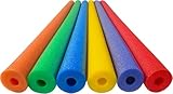 6er-Pack Schwimmnudel für Kinder & Erwachsene - Lange Schaumstoff...