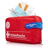 BigDean KFZ Verbandstasche 2025 nach aktueller Norm DIN 13164:2022 Auto...