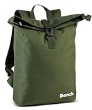 Bench Classic Mini Rolltop Rucksack Damen & Herren, Daypack, Backpack,...