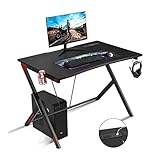 CLLBANT PC-Schreibtisch, 45 Zoll großer Gaming-Schreibtisch,...