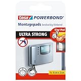 tesa Powerbond Ultra Strong Klebepads / Doppelseitige Pads für die Montage...