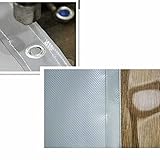 Wasserdichte transparente Überdachung für Veranda & Autowäsche – 3 x...