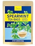 TeeLux Krauseminze Tee Beutel 100 Stück, Vegan, Erfrischend, Reine...
