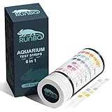 RUNBO 6 in 1 Aquarium-Teststreifen, 150 Stück, Aquarium-Test-Set für...