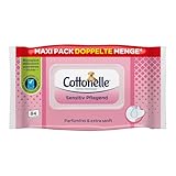 Cottonelle Feuchtes Toilettenpapier, Sensitive Pflegend - Parfümfrei,...