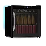 Klarstein Coachella 50 Onyx Getränkekühlschrank Mit Glastür - 47 L,...