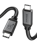 Silkland Zertifiziert USB4 Kabel mit Thunderbolt 4 Kabel, 40Gbps USBC...
