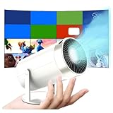 POHTYIT Portable Projector Spiegelung Derselben Bildschirmfunktion, Beam...