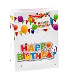TSI Geschenktüten BALLONS, Größe: Mittel (HxBxT 23 x 18 x 10 cm), 3er...