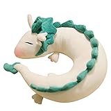 GXFLO Anime Cute White Drache Püschtier,Kinder Dragon Nackenkissen...