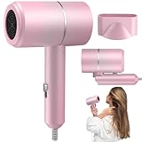 HIULLEN Klappbarer Haartrockner, 800W Reisefön Klappbar Klein,...