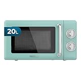 Cecotec Mikrowelle Proclean 3010 Retro Grün Mechanische, 20 l, 700 W, 6...