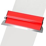 LAOYE Flächenspachtel 40cm Edelstahlklinge Glättspachtel 400mm Spachtel...