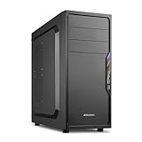 Sharkoon VS4-V PC-Gehäuse (2x USB 3.0, ATX) schwarz