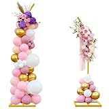 Metall Bogen Hintergrund Ständer Set (2m & 2.4m), Höheneinstellbar...