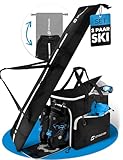 STYNGARD Skitasche Set 4-teilig (140cm-200cm) Skisack und Skischuhtasche...