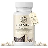 Vitamin B Komplex für Hunde - 120 Tabletten Vorrat für bis zu 4 Monate -...